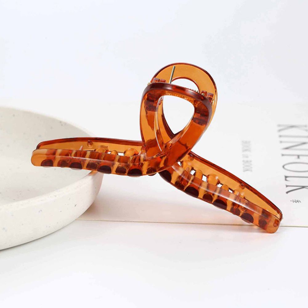 Kẹp tóc dạng móng vuốt nhiều màu sắc thời trang thanh lịch chống trượt cho nữ