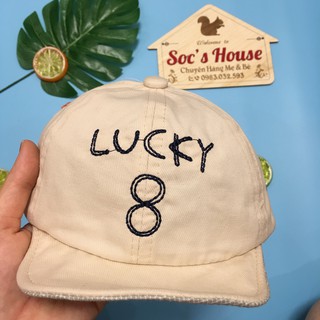 Mũ lưỡi trai Lucky số 8 cho bé