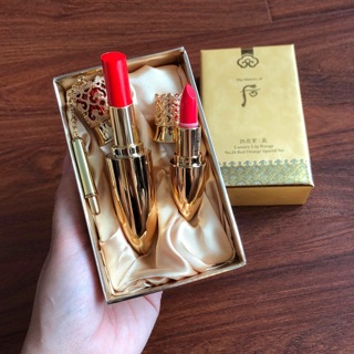 Sét son whoo tặng thêm cây mini