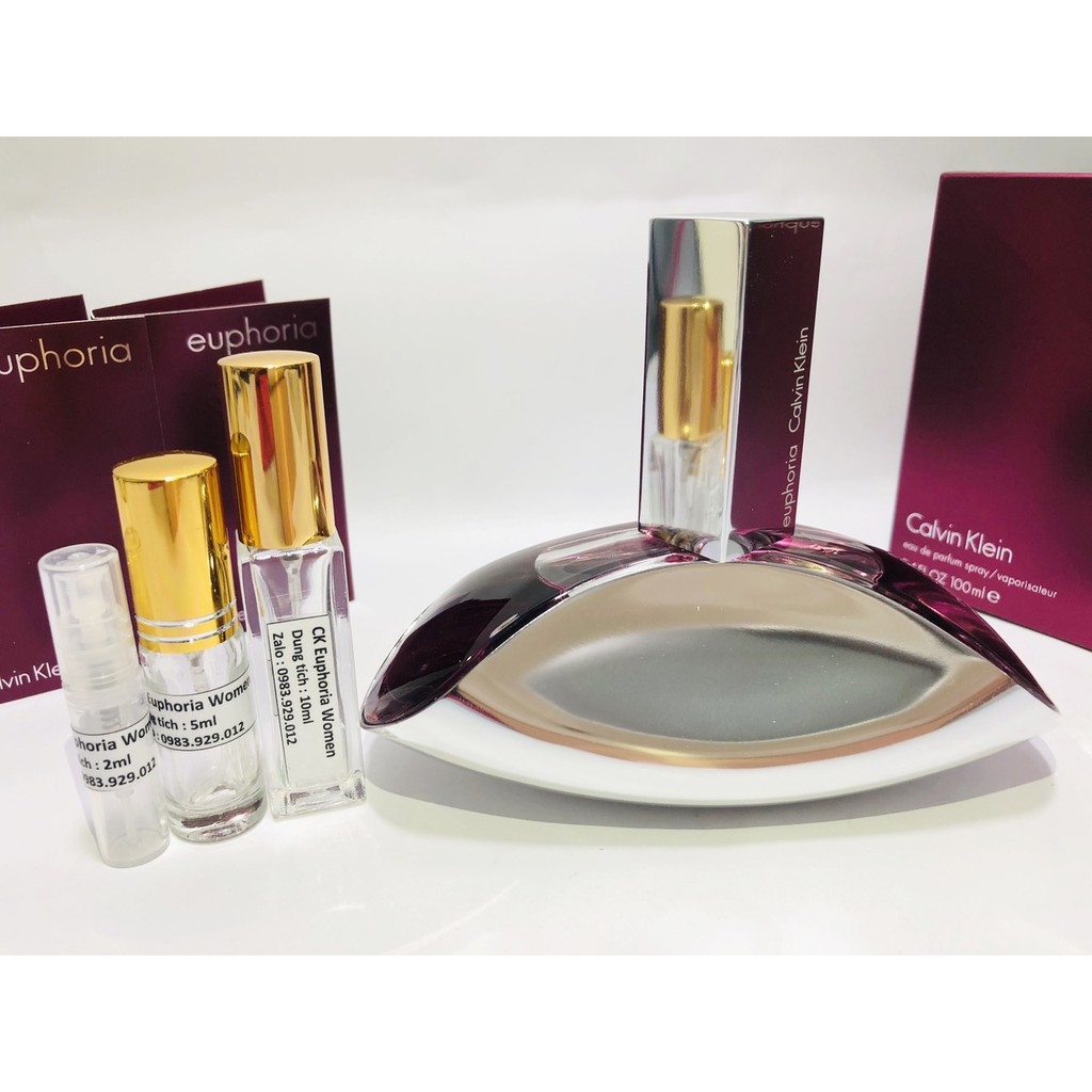 [Mẫu Thử 2,5,10ml] Nước Hoa CK Nữ Calvin Klein Euphoria | BigBuy360 - bigbuy360.vn