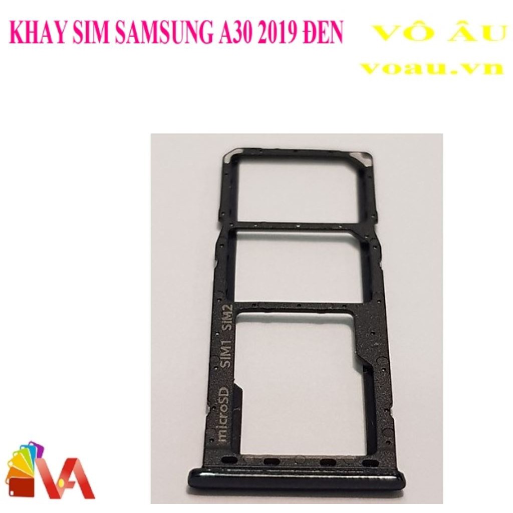 KHAY SIM SAMSUNG A30 MÀU ĐEN [KHAY SIM XỊN, TỐT]