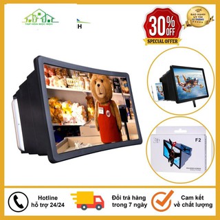 Kính Xem Phim Phóng Đại Hình Ảnh Điện Thoại 3D 8 Inch Thế Hệ Mới 2020