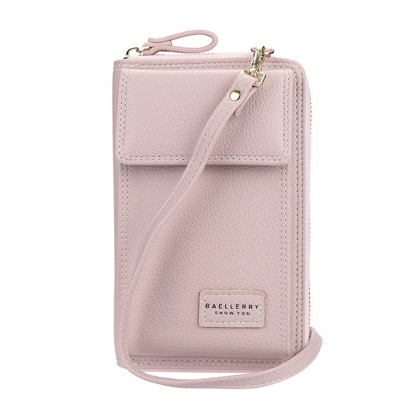 Baoellry ví điện thoại di động phiên bản Hàn Quốc của túi vải ledchee mini túi đeo vai nữ ví bán buôn