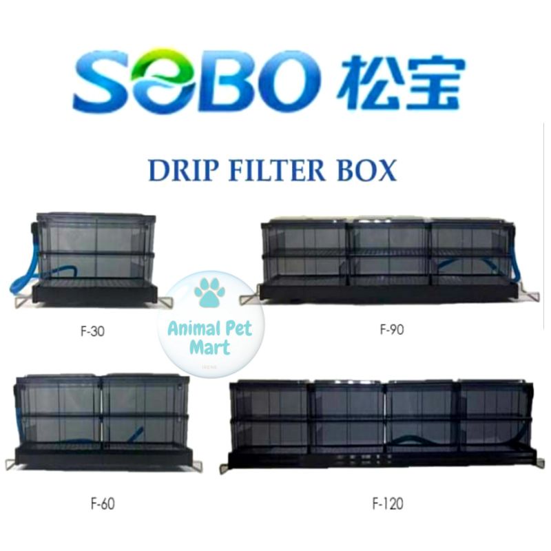 Bộ Lọc Dàn Mưa Sobo F-120  Cho Hồ Cá 115-130cm