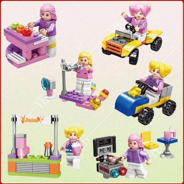 Đồ chơi giáo dục giáo dục sớm lắp ráp cho trẻ em Đồ chơi Lego lắp ráp