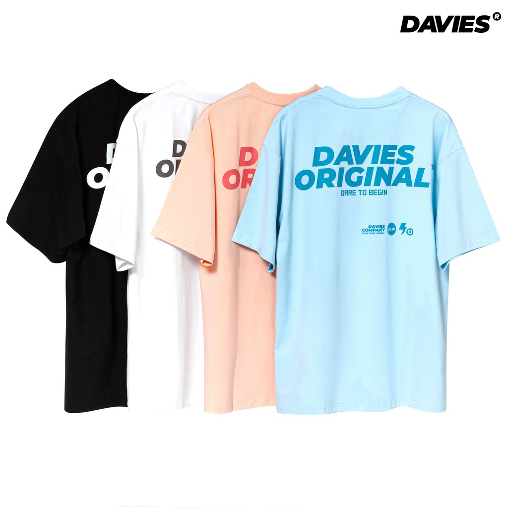 Sale Áo thun nam nữ form rộng tay lỡ original mark 2 - basic tee local brand davies hàng chọn