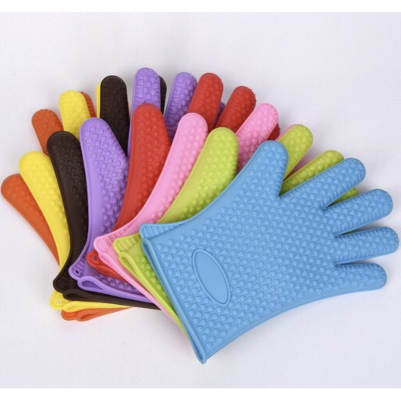 Găng tay silicon chống nóng, trơn, trượt