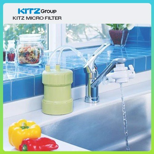 Máy lọc nước Kitz Purifree công nghệ Nhật Bản màng lọc sợi rỗng lắp tại vòi công suất lọc đến 8000 lít nước