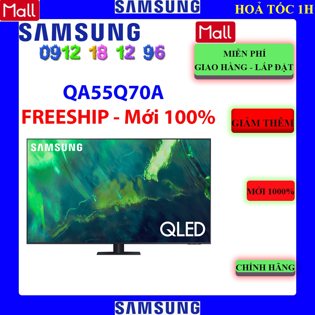 FREESHIP _Smart Tivi Samsung QA55Q70A (55Q70A) QLED 4K 55 inch - QA55Q70AAKXXV