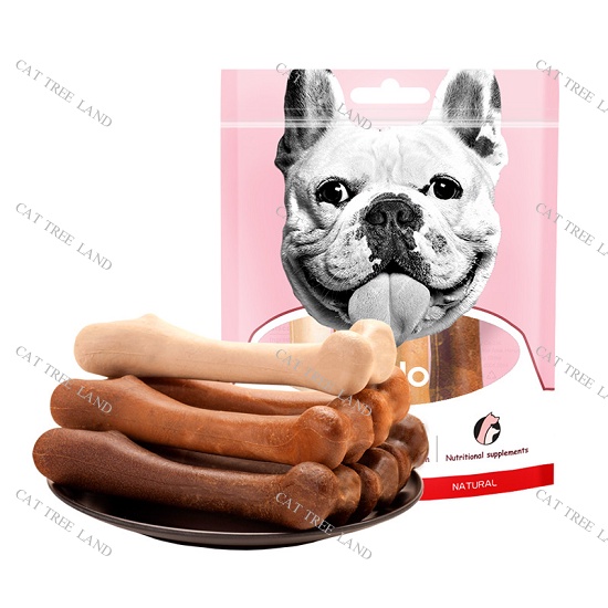 XƯƠNG GẶM CHO CHÓ YAHO GÓI 4 QUE 400G, SẠCH RĂNG, NHIỀU CANXI - SNACK THƯỞNG, THỨC ĂN CHÓ