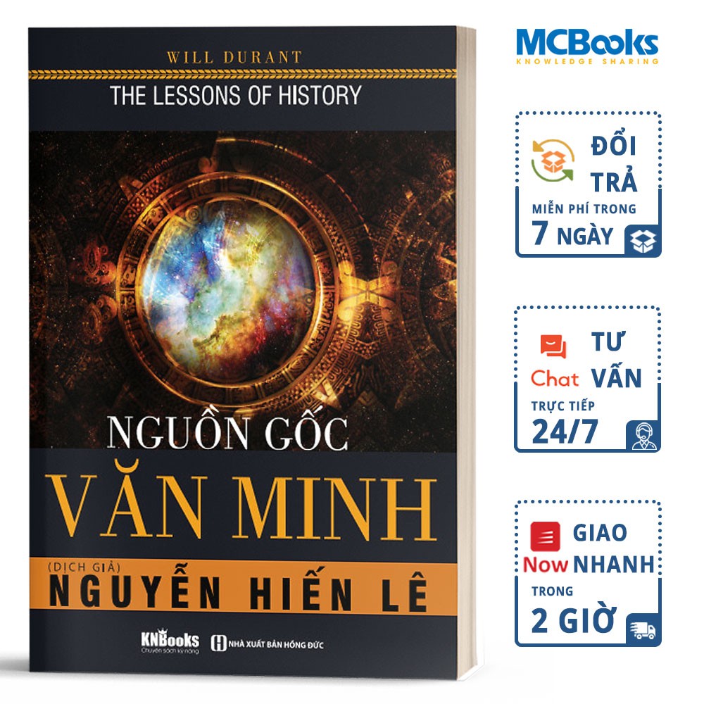 Sách - Nguồn Gốc Văn Minh - KNBooks