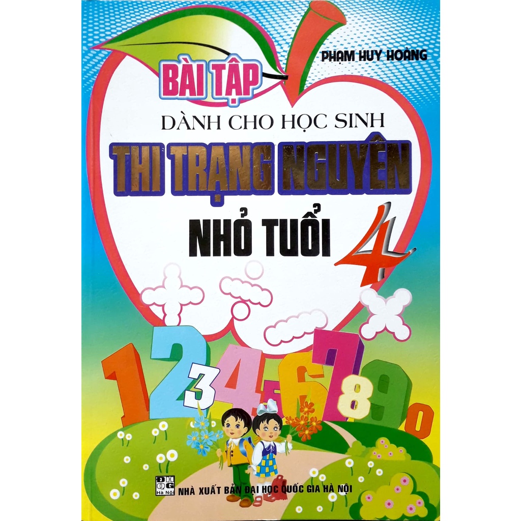 Sách - Bài tập dành cho học sinh thi trạng nguyên nhỏ tuổi 4 - Hồng Ân