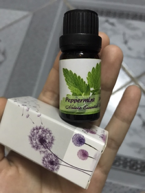 Tinh dầu bạc hà (Pepermint Essential Oil) - NHẬP KHẨU ẤN ĐỘ - 10ml