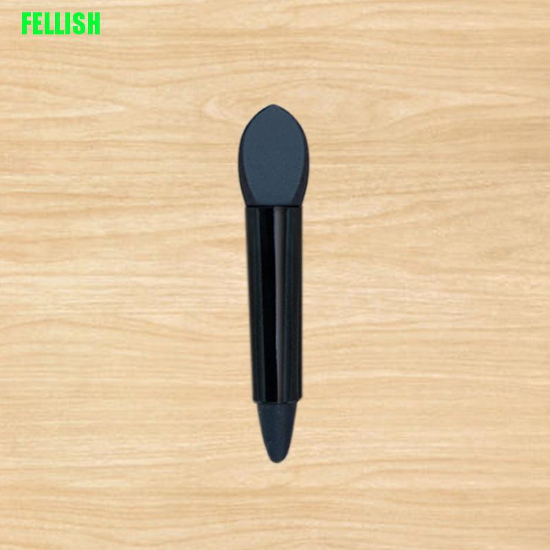 Cọ silicone mini hai đầu dùng đắp mặt nạ môi màu hồng dễ thương