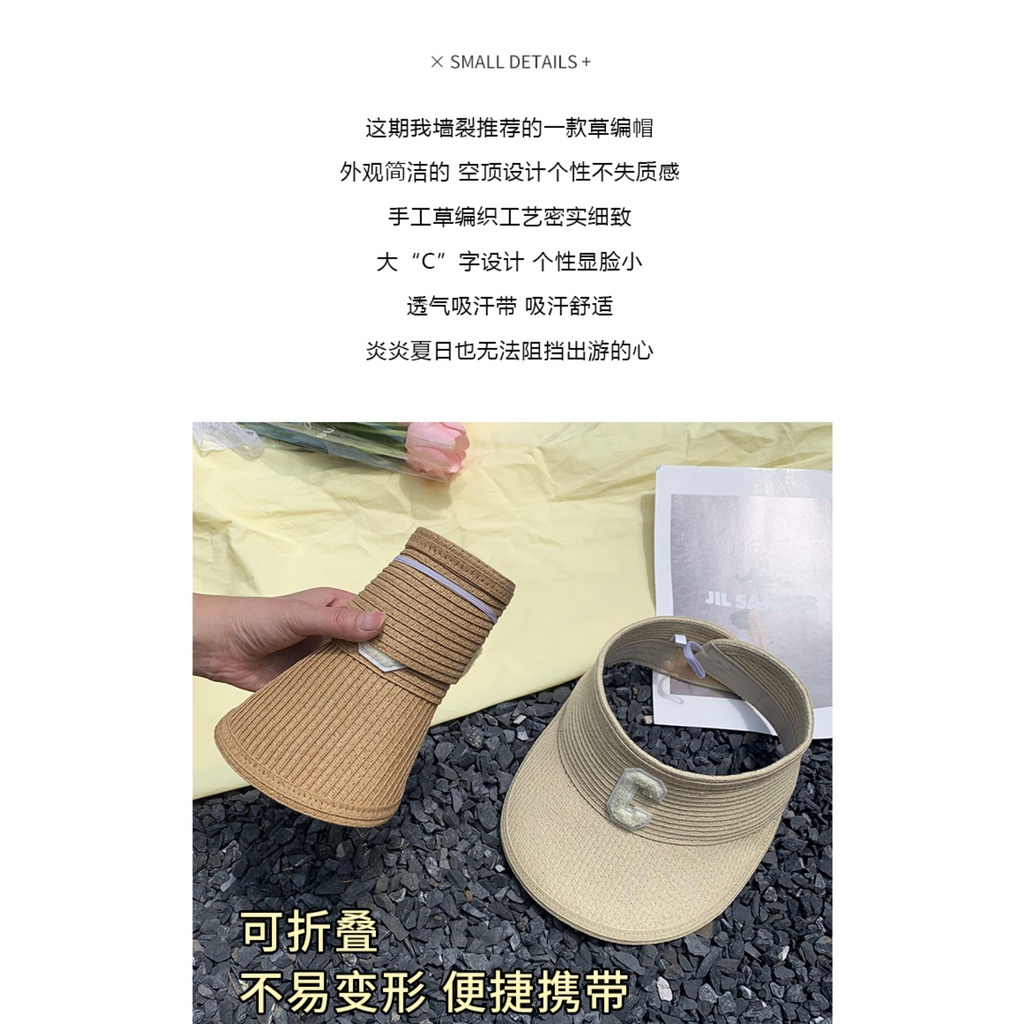Nón Vành Hở Chóp Che Nắng Thời Trang Cho Nữ