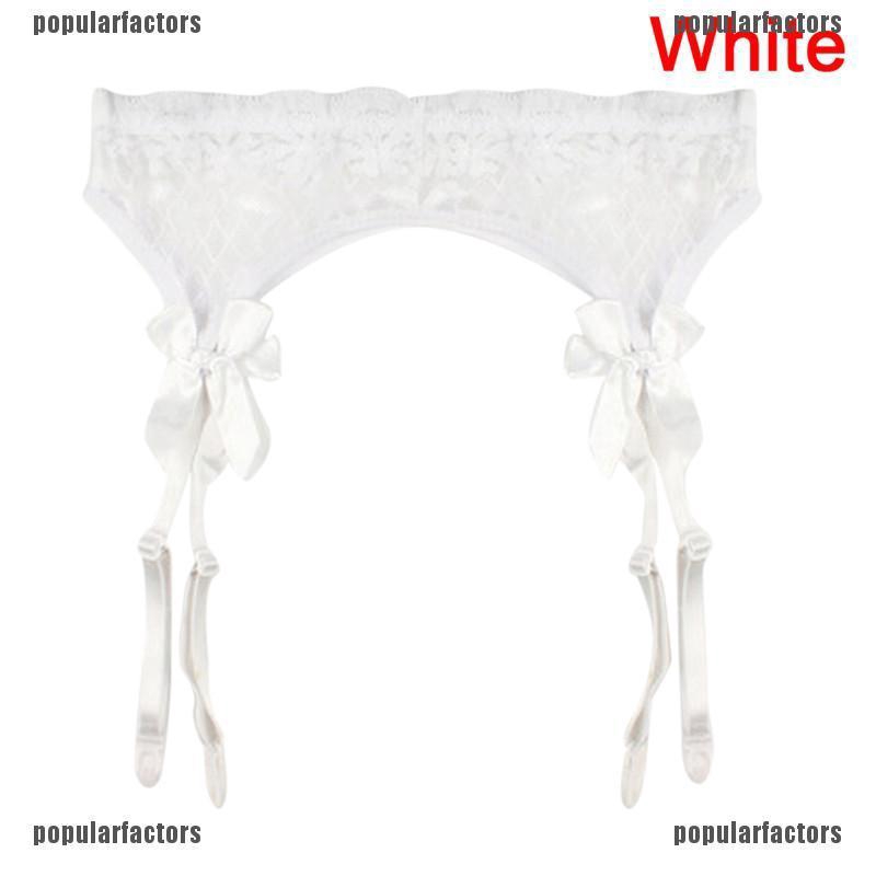 Bộ Dây Nịt Bít Tất Ren Gợi Cảm Cho Nữ