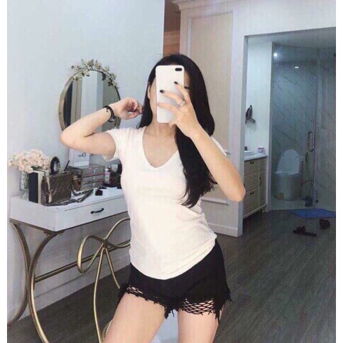 Áo thun chất mểm mại co giãn giá siêu rẻ