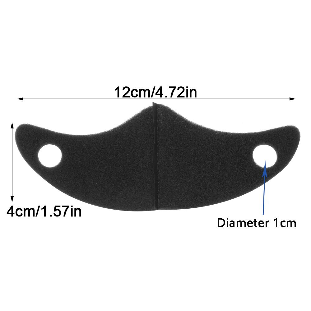 Set 5 khẩu trang đồ chơi mini nhiều màu dễ thương cho búp bê 20cm