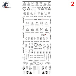 Tấm decal dán móng nghệ thuật