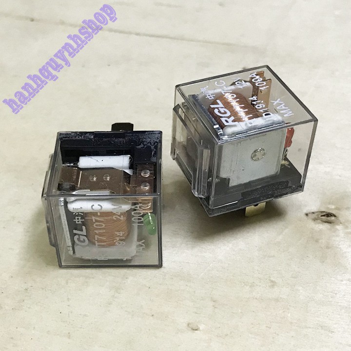 Rơ Le 5 Chân 12V 100A Hoặc 24V 100A