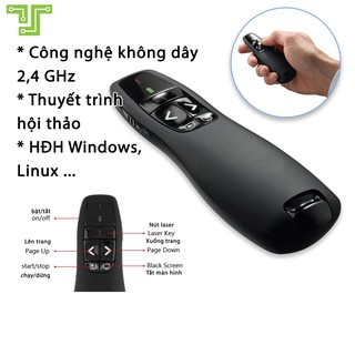 Bút Trình Chiếu Logitech R400 - bút slide trình chiếu giá rẻ