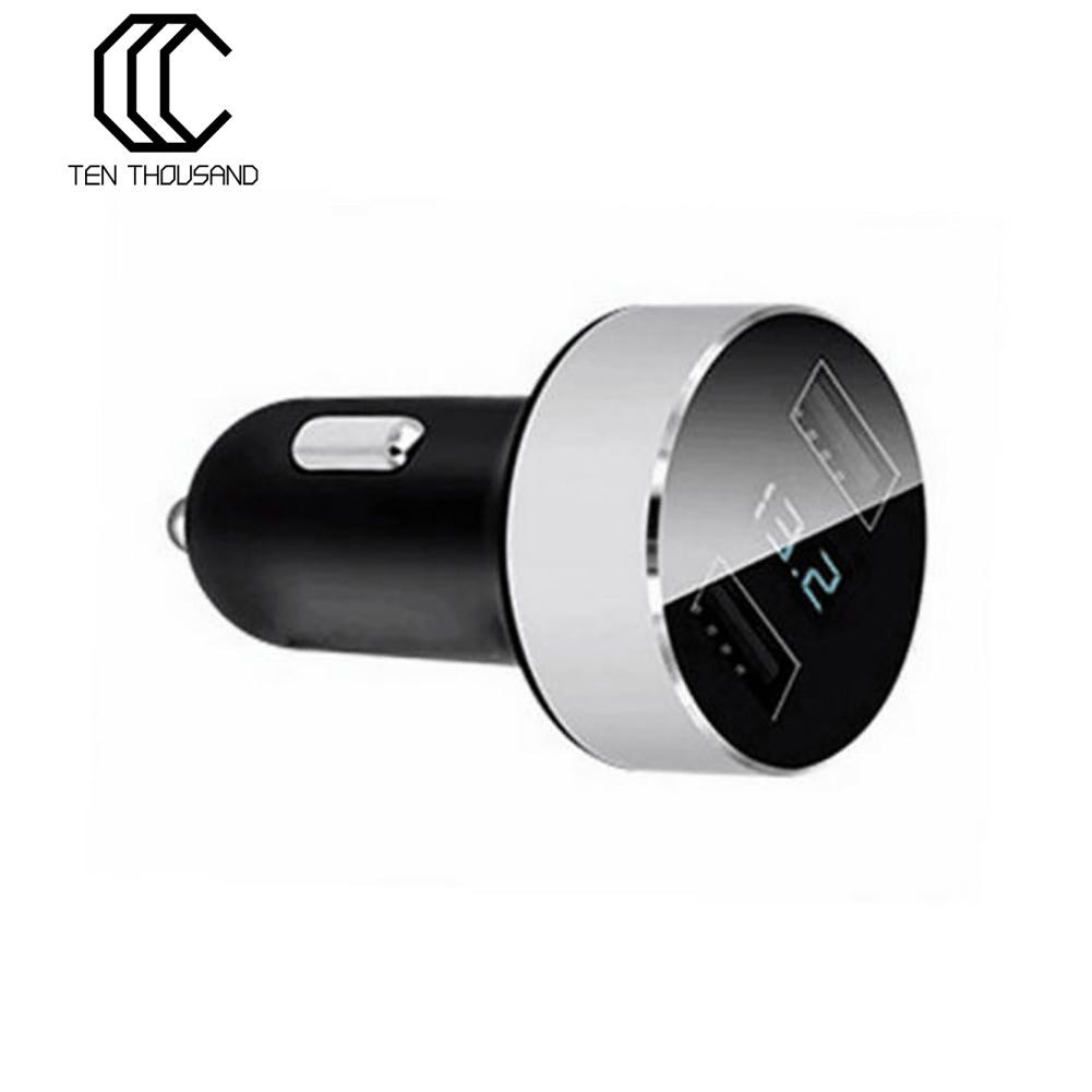 Tẩu sạc cổng USB kép 5V/3.1A trên xe ô tô cho điện thoại IPhone Samsung | BigBuy360 - bigbuy360.vn