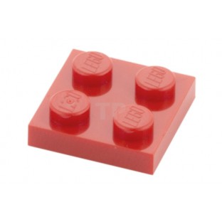 LEGO Miếng 2x2 Màu Đỏ ID 302221 3022