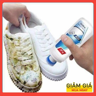 Tẩy trắng giầy, áo da, túi sách sạch như mới