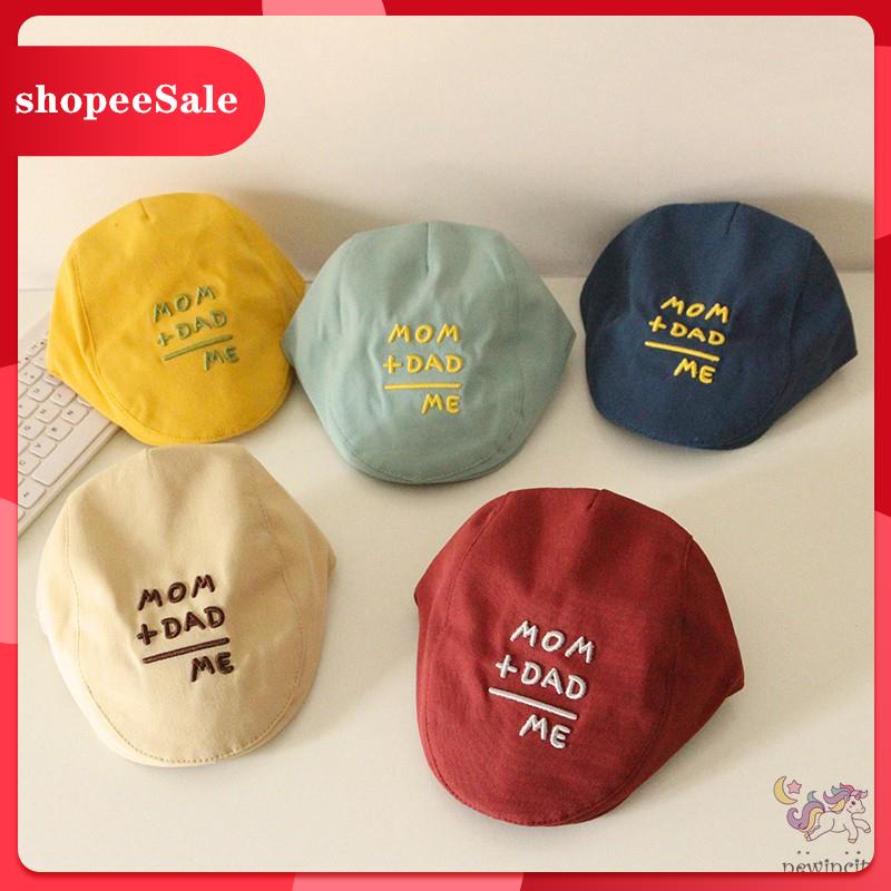 Mũ Nồi In Chữ Cho Bé Trai Và Bé Gái