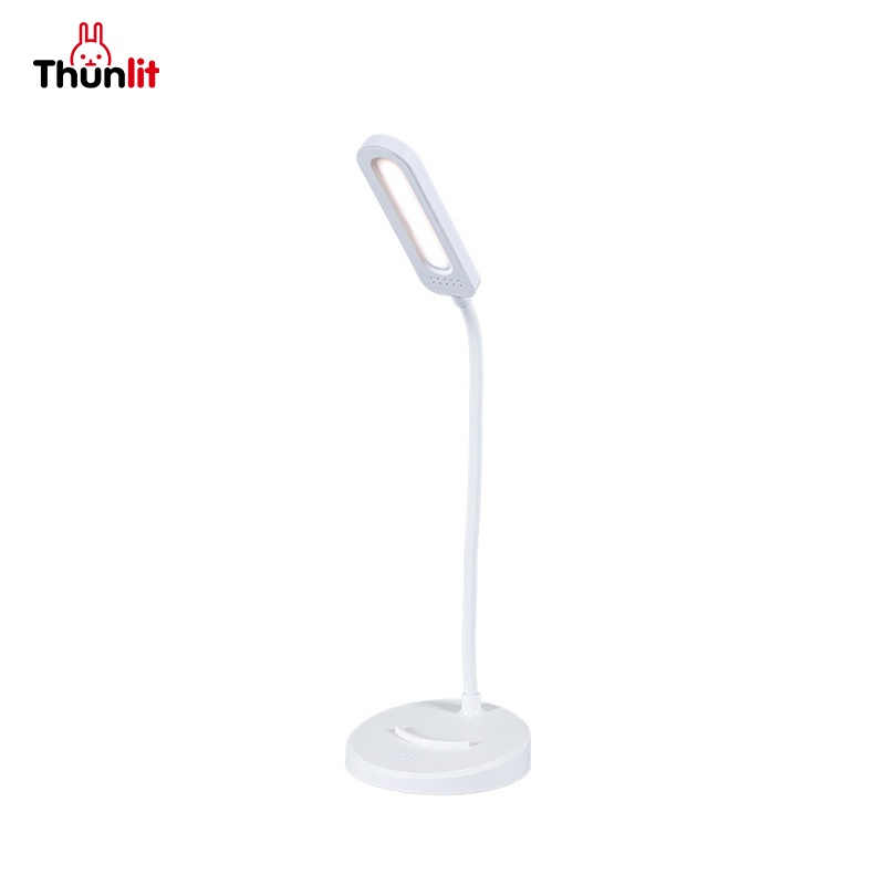 Bộ đèn LED Thunlit để bàn màu trắng có 3 ánh sáng tiện lợi 1250mah