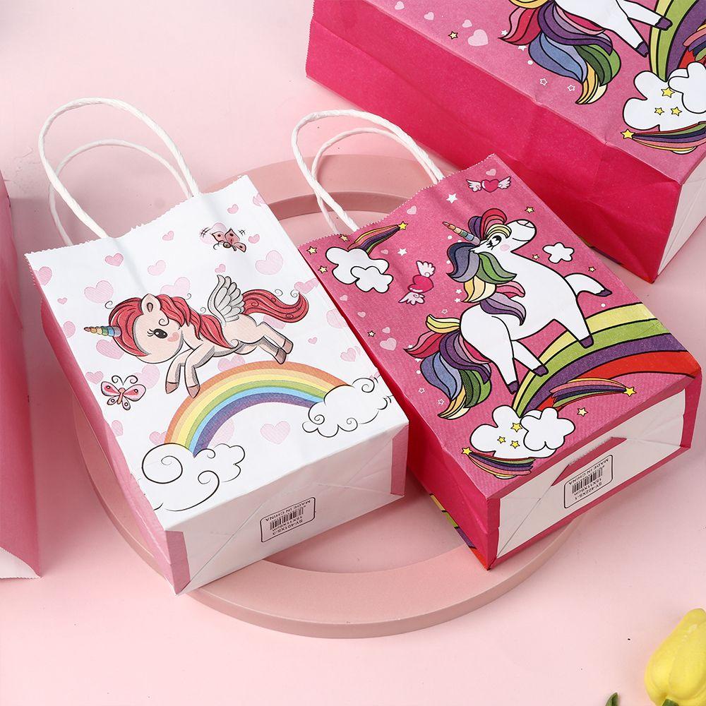 CHOOKEY Set 6 Túi Giấy Đựng Quà Cưới Kiểu Dáng Dễ Thương