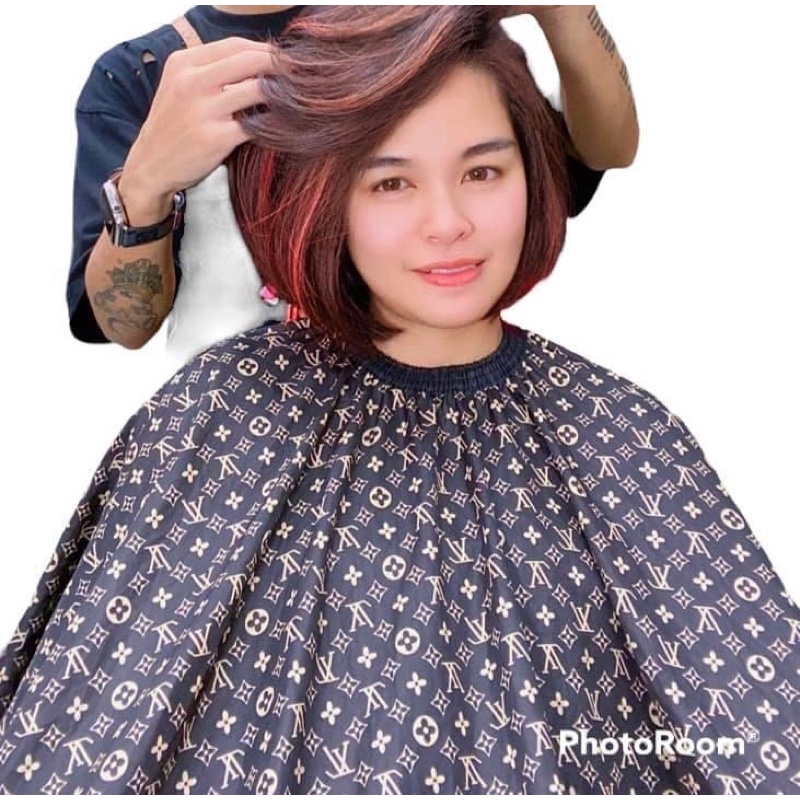 Áo choàng cắt tóc VL, khăn choàng hớt tóc nam nữ cho salon