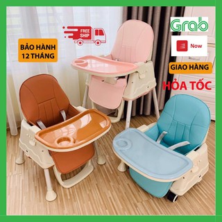 Ghế ăn dặm ⭐️ FREESHIP ⭐️  Ghế ăn dặm cho bé có dây an toàn, thay đổi được độ cao, dễ dàng gấp gọn và vệ sinh