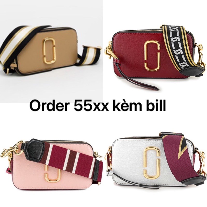 [Gom order] Túi Marc Jacobs snapshot siêu giảm giá kèm bill us