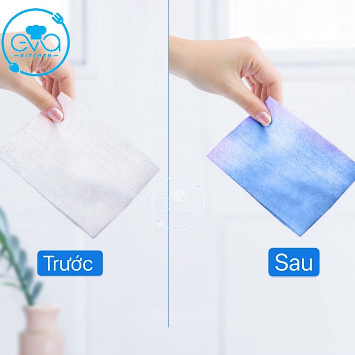Giấy Giặt Hút Màu Chống Loang Màu Nhuộm Và Làm Sạch Quần Áo