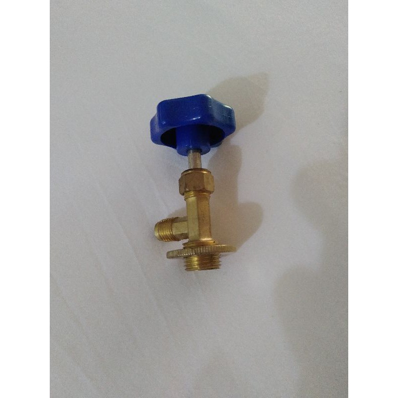 van khóa gas xanh nhỏ valve