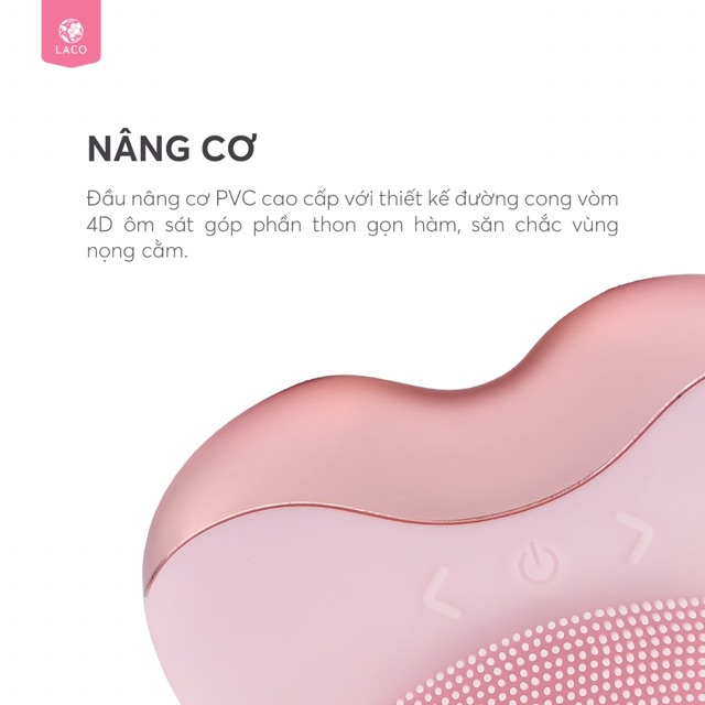 MÁY RỬA MẶT LACO LUXURY 4in1 - giúp Bạn trẻ hoá làn da cho cả gia đình ( SẠCH SÂU - XOÁ NHĂN - MASSAGE - GIẢM NỌNG CẰM) | BigBuy360 - bigbuy360.vn