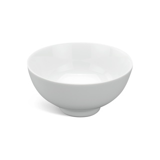 Chén cơm sứ minh long 11.5 cm - jasmine - trắng