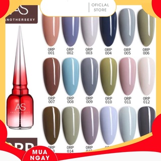 Sơn gel as chai đỏ mới orp 1-18 màu