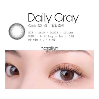 Lens xám  D2-081 Gray - có cận