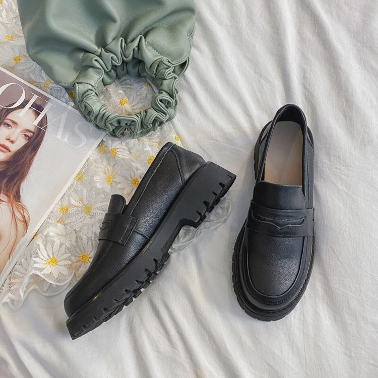 Giày Oxford Nữ Phong Cách Hàn Quốc Không Dây Buộc | BigBuy360 - bigbuy360.vn