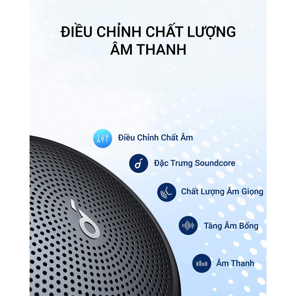 Loa Bluetooth SoundCore Mini 3 6w (By Anker) - A3119 - LOA ANKER NHỎ GỌN TIỆN LỢI PIN TRÂU NGHE BASS HAY GIÁ RẺ