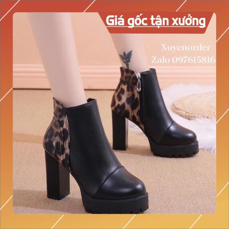Giầy thể thao, Bốt Thời Trang Nữ Cao 10cm Hàng Quảng Châu Cao Cấp (Hàng ORDER)+Ảnh Thật