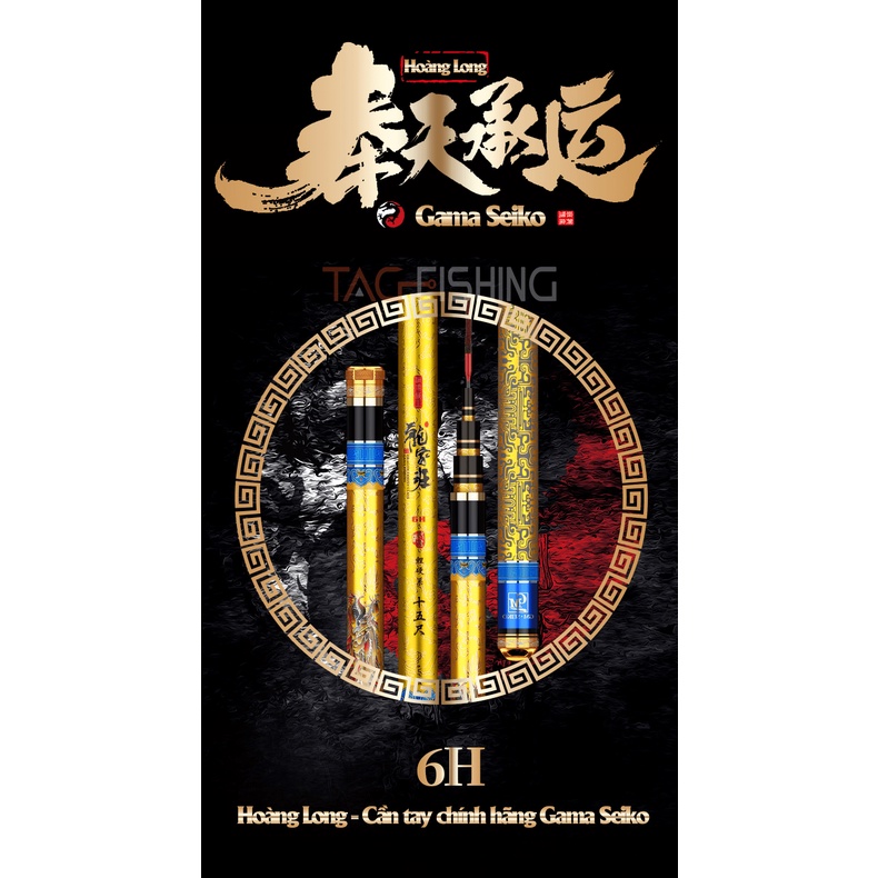 Cần Câu Tay Gama Seiko Hoàng Long 6H