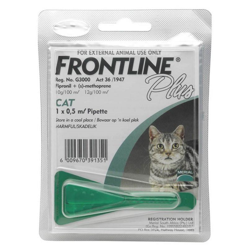 THUỐC NHỎ TRỊ VE CHO CHO MÈO - FRONTLINE - FRONTLINE PLUS CAT - 1 PIPETTE