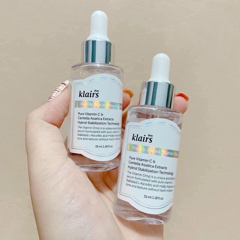 Tinh Chất Làm Sáng Da Klairs Vitamin C Freshly Juiced Vitamin Drop 35ml