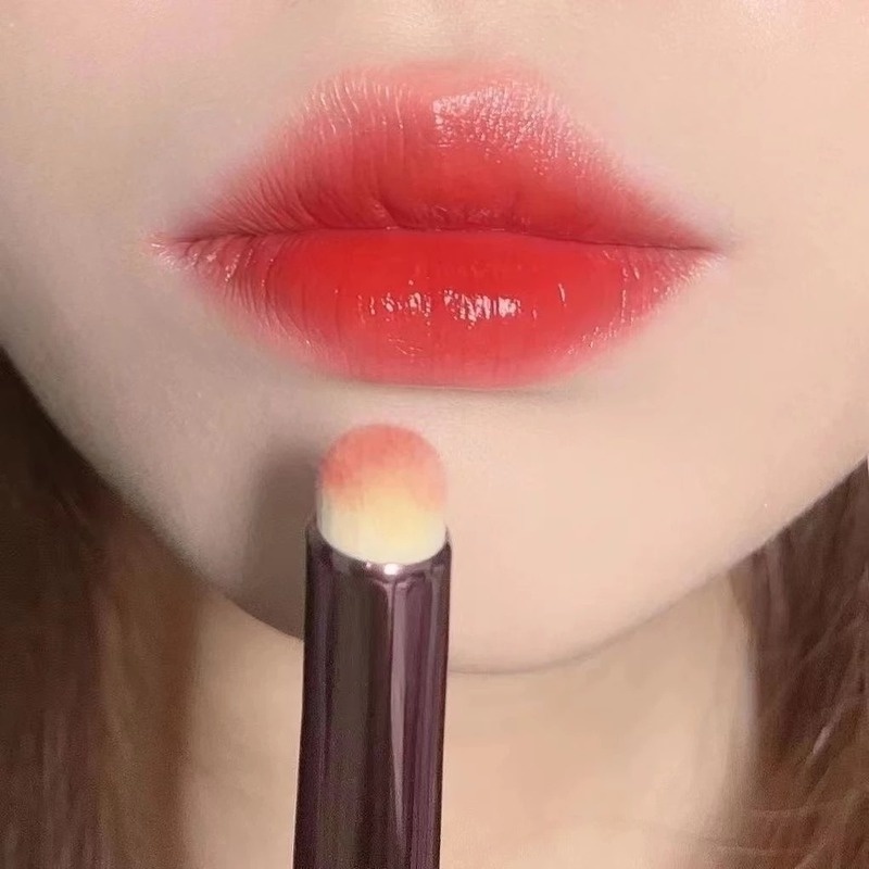 Cọ Trang Điểm Đầu Tròn Lông Tổng Hợp Mềm Mại / Cọ Son Môi / Cọ Son Môi / Cọ Trang Điểm Mini Không Nhòe / Che