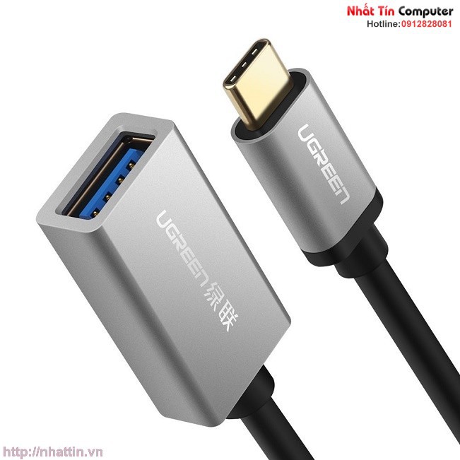 Cáp OTG USB Type-C chính hãng Ugreen 30646 cao cấp | BigBuy360 - bigbuy360.vn