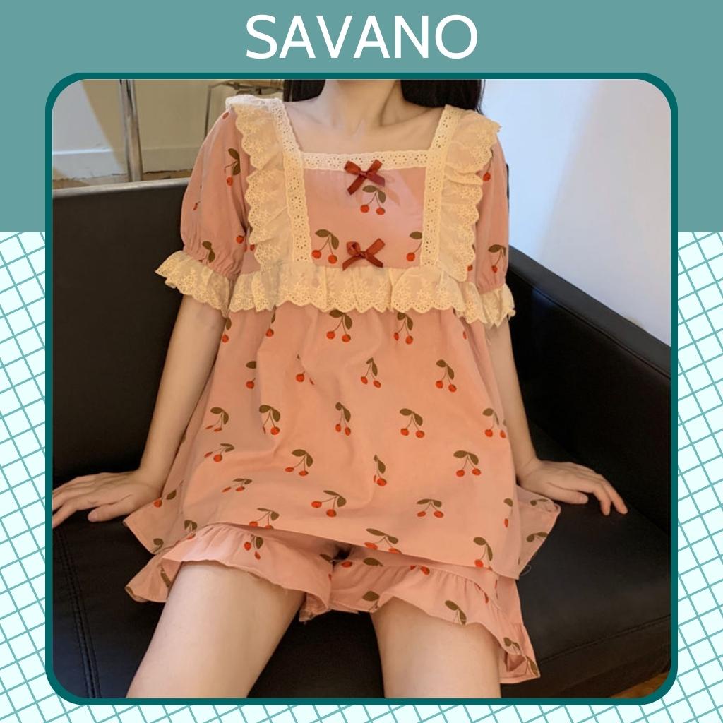 Đồ ngủ nữ lụa bigsize dài SAVANO mã VA01