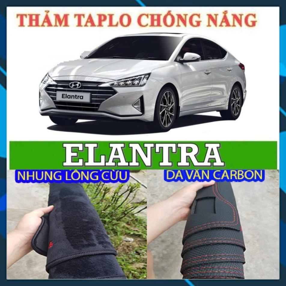 THẢM TAPLO HYUNDAI ELANTRA LÓT TAPLO XE HƠI CAO CẤP 3 LỚP BẢO HÀNH 24 THÁNG CHẤT LIỆU DA VÂN CARBON NHUNG LÔNG CỪU